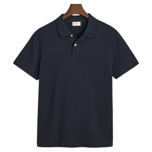 GANT Waffle Textured Polo Shirt